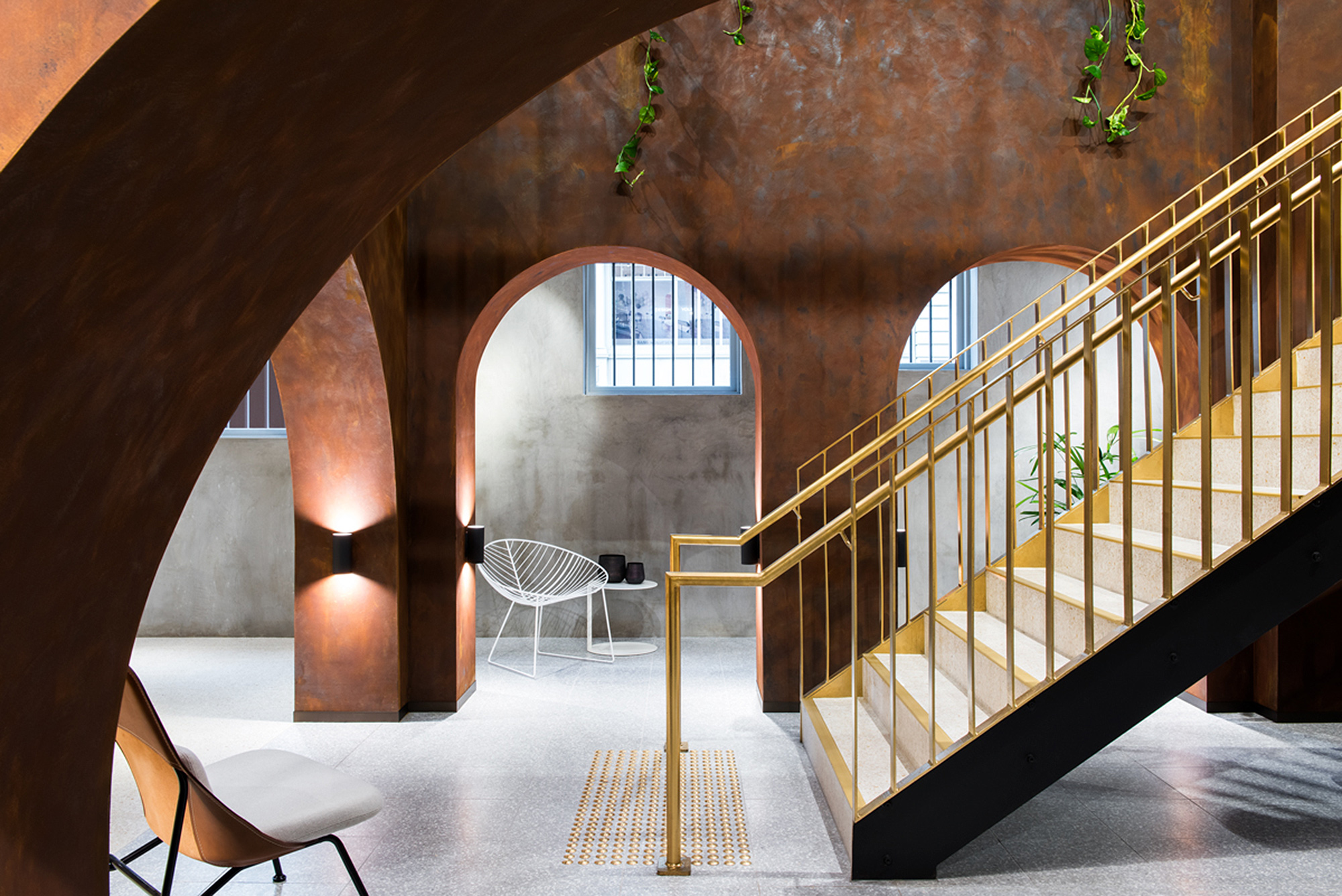 Stylecraft's recently renovated showroom with the lower levels designed by HASSELL, the upper ones designed by Geyer.